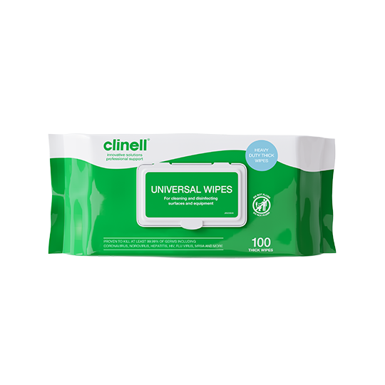 Clinell Universal Disinfectant Wipes