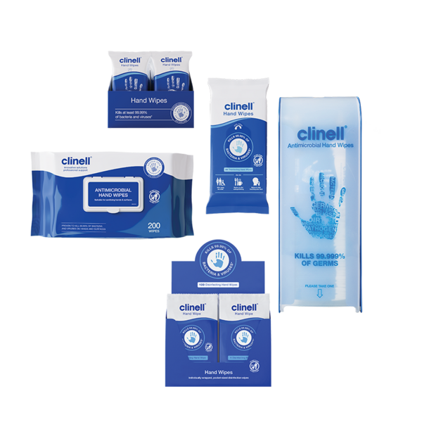 Clinell Antimicrobial Handwipes