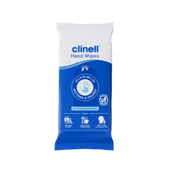 Clinell Antimicrobial Handwipes
