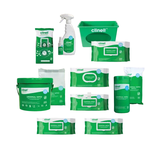 Clinell Universal Disinfectant Wipes